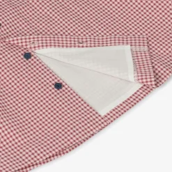 Paloma de la O Girls Red Gingham Check Cotton Dress Best