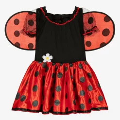 Dress Up by Design Girls Red Ladybird Costume Sale