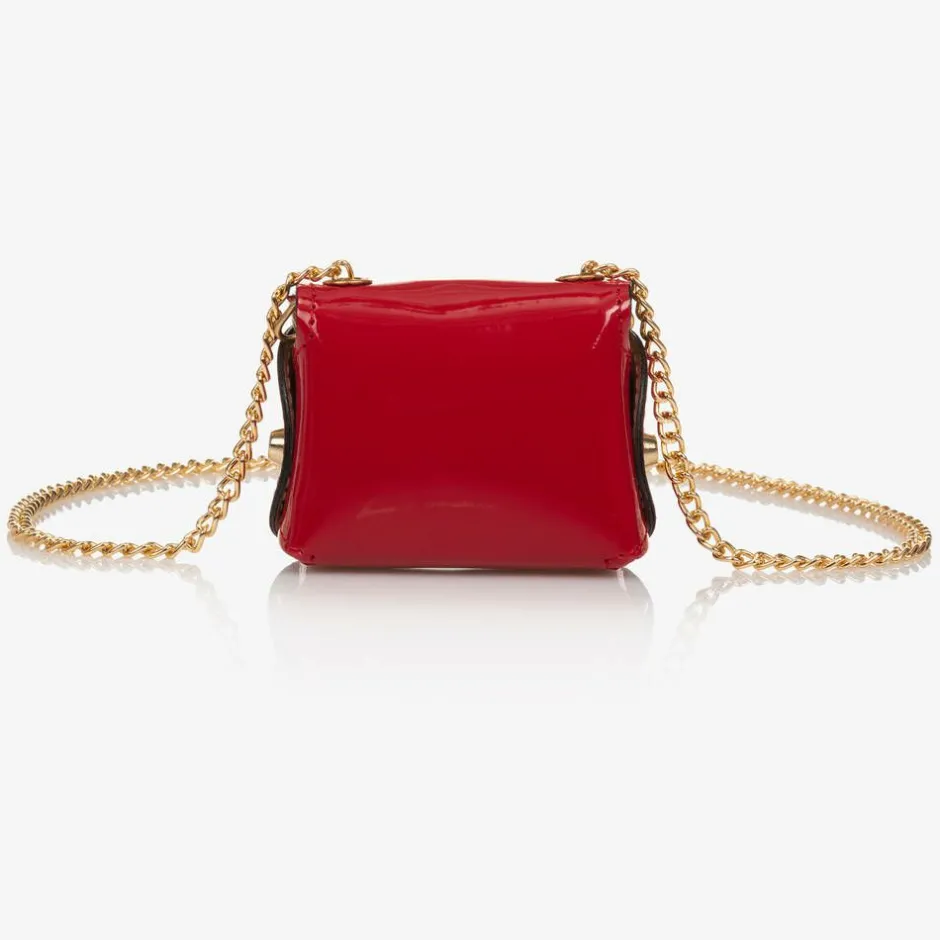 Zaccone Girls Red Mini Shoulder Bag (8cm) Sale