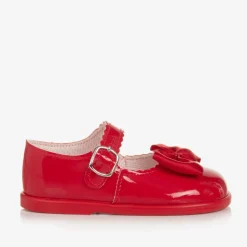 Early Days Girls Red Patent First Walker Shoes Online