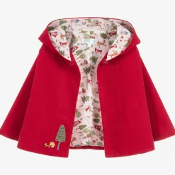 Powell Craft Girls Red Riding Hood Cape New