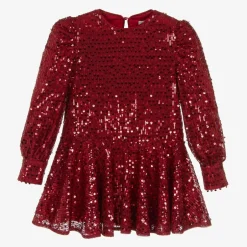 Abel amp; Lula Girls Red Sequin Dress Clearance