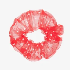 NAME IT Girls Red Tulle Hair Scrunchie Best