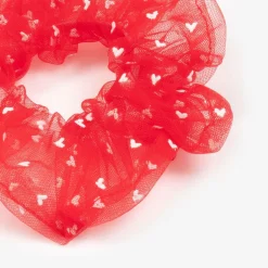 NAME IT Girls Red Tulle Hair Scrunchie Best