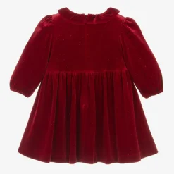Abel amp; Lula Girls Red Velvet Sparkle Dress Hot