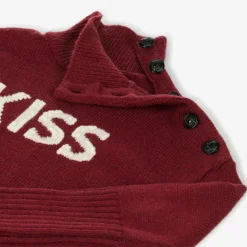 Zadigamp;Voltaire Girls Red Wool Knit Sweater Sale