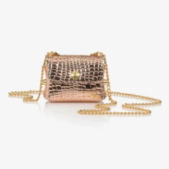 Zaccone Girls Rose Gold Mini Bag (8cm) Hot