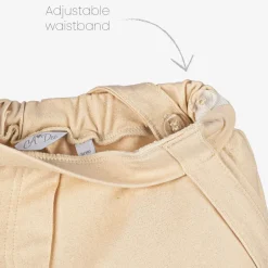 A Dee Girls Shimmery Beige Shorts Set Clearance