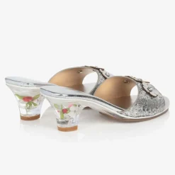 Souza Girls Silver Heeled Shoes Best