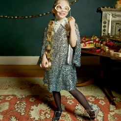 Sophia Webster Mini Girls Silver Leather Shoes Best