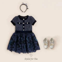 Sevva Girls Silver Mary Jane Shoes Hot