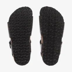 Birkenstock Girls Sparkly Black Buckle Sandals Sale