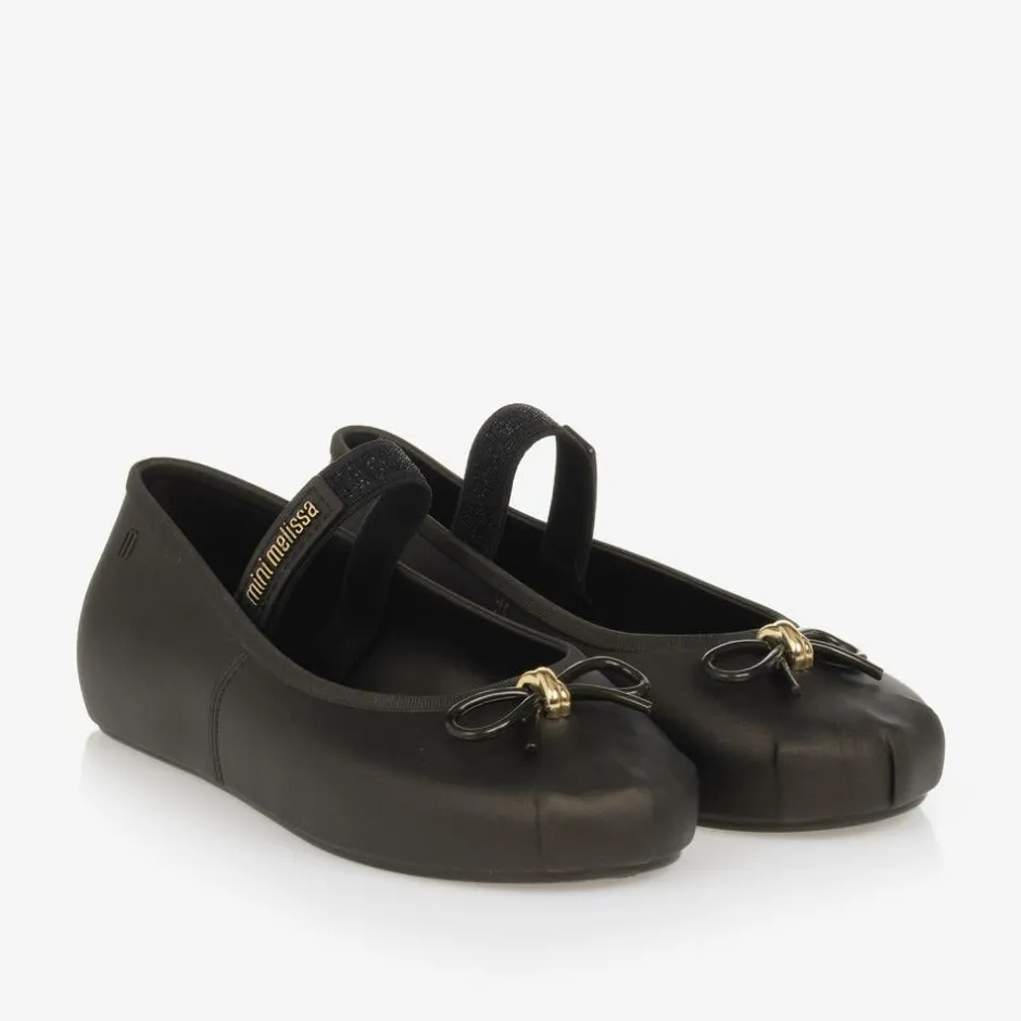 Mini Melissa Girls Sparkly Brown Jelly Pumps Sale