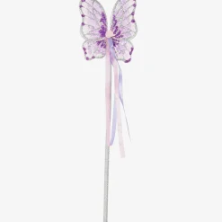 Dress Up by Design Girls Sparkly Purple Wings & Wand Dressing-Up Set Hot