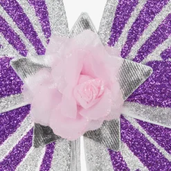 Dress Up by Design Girls Sparkly Purple Wings & Wand Dressing-Up Set Hot