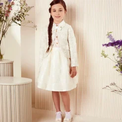 Story Loris Girls White & Pale Pink Ruffle Socks Online