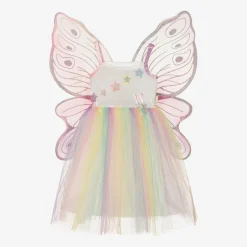 Souza Girls White & Pink Tulle Fairy Costume Best