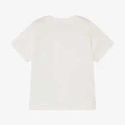 Stella McCartney Kids Girls White Cotton Fairy T-Shirt