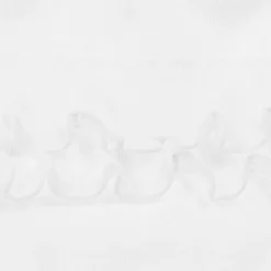 Babidu Girls White Cotton Frilly Pants Online