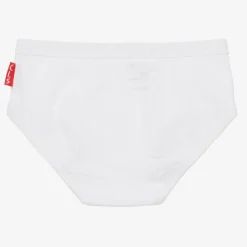 Claesens Girls White Cotton Knickers (3 Pack) Outlet