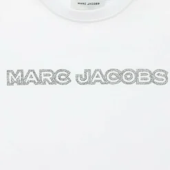 MARC JACOBS Girls White Cotton Top Outlet