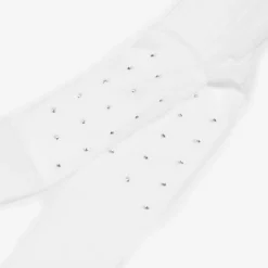 Sevva Girls White Diamanté Tights Discount