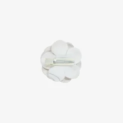 Bowtique London Girls White Flower Hair Clip (6cm) Sale