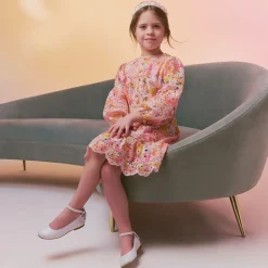 Childrens Classics Girls White Leather Shoes Best