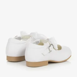 Sevva Girls White Mary Jane Shoes New