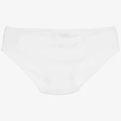 Story Loris Girls White Modal & Lace Knickers Online