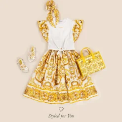 Dolce amp; Gabbana Girls White Patent Leather & Crystal Sandals Discount