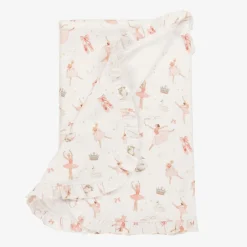 My Little Pie Girls White Supima Cotton Opera Blanket (82cm) Best