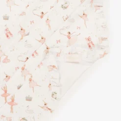 My Little Pie Girls White Supima Cotton Opera Blanket (82cm) Best