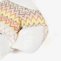 Missoni Girls White Zigzag Down Puffer Jacket Online