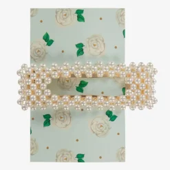 Milledeux Gold & Pearl Hair Clip (8cm) Discount