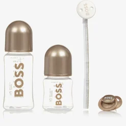 BOSS Gold Baby Bottle & Dummy Set Outlet