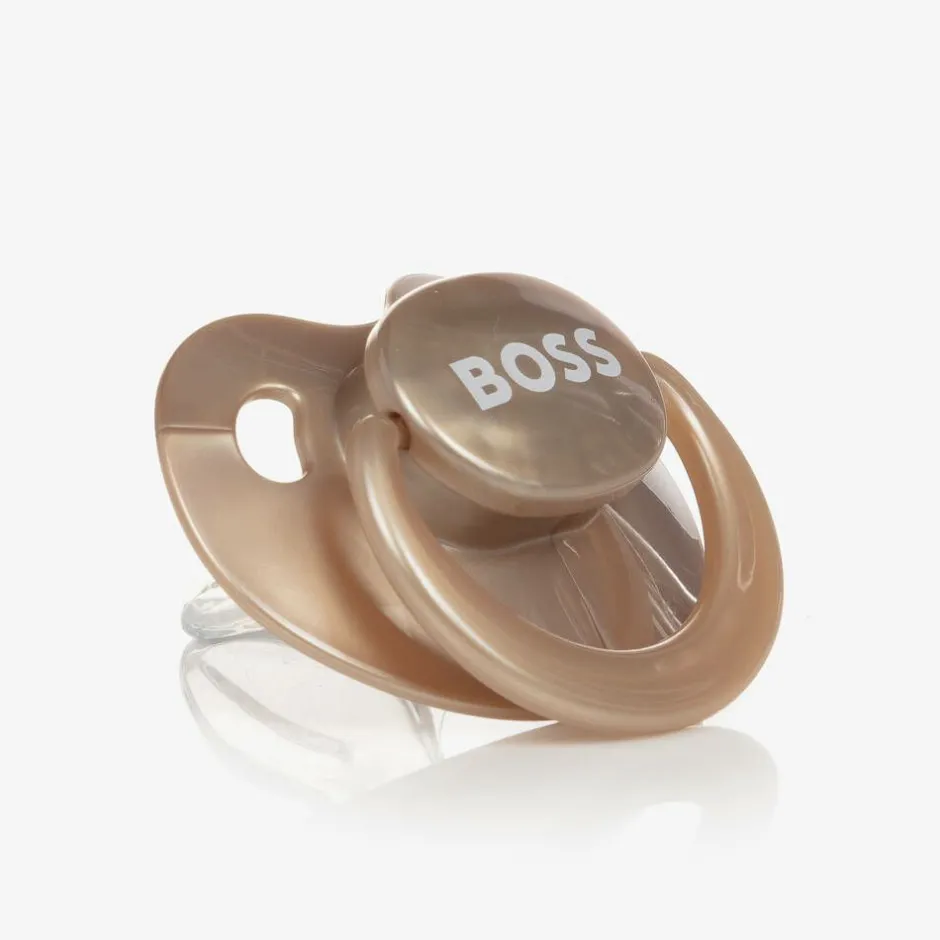 BOSS Gold Baby Bottle & Dummy Set Outlet