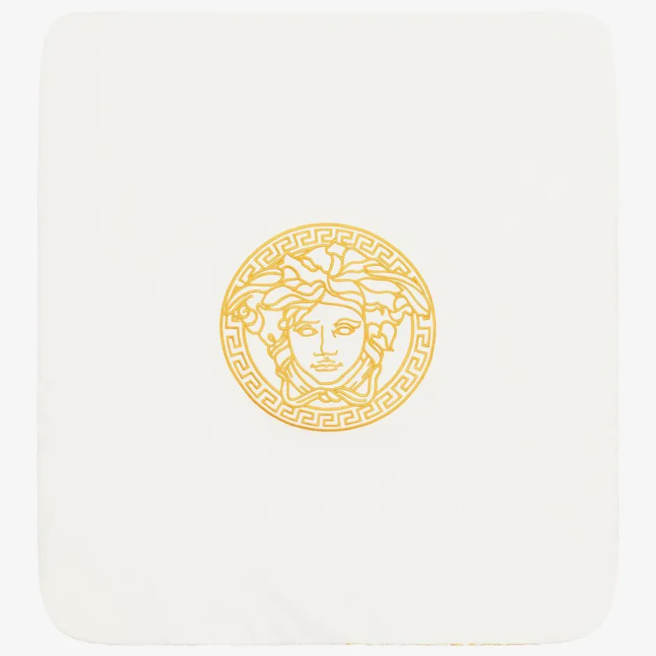 Versace Gold Medusa Blanket (73cm) Outlet