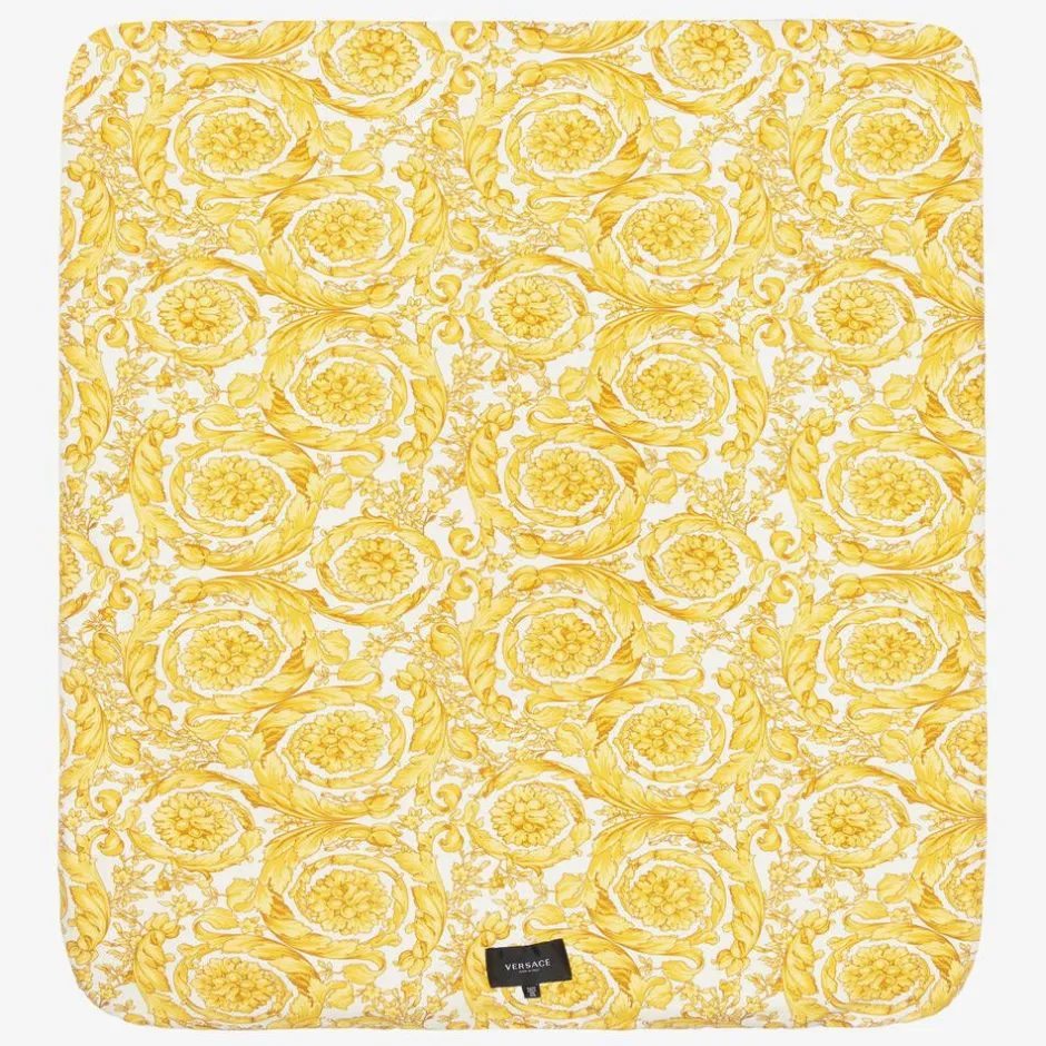 Versace Gold Medusa Blanket (73cm) Outlet