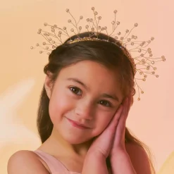 Sienna Likes To Party Gold Micheangela Crystal Tiara Online