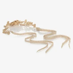 Sienna Likes To Party Gold Pearl Garland Headband Hot