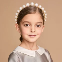 Sienna Likes To Party Gold Vida Pearl Hairband
