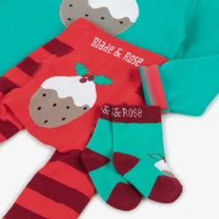 Blade amp; Rose Green & Red Christmas Pudding Outfit Set Best