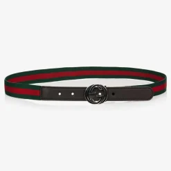 Gucci Green & Red GG Web Belt Best