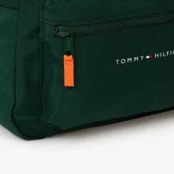 Tommy Hilfiger Green Canvas Backpack (37cm) Hot