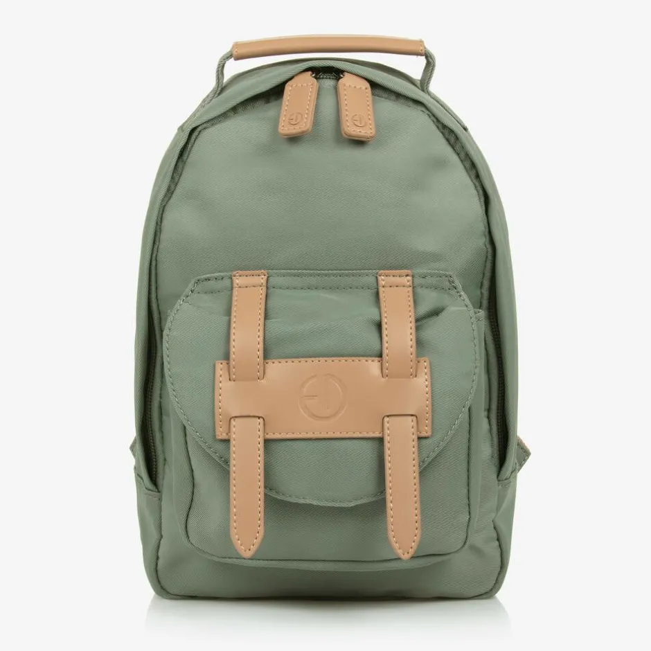 Elodie Green Canvas Backpack (29cm) Online
