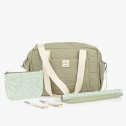 Mayoral Green Cotton Changing Bag (37cm) Online