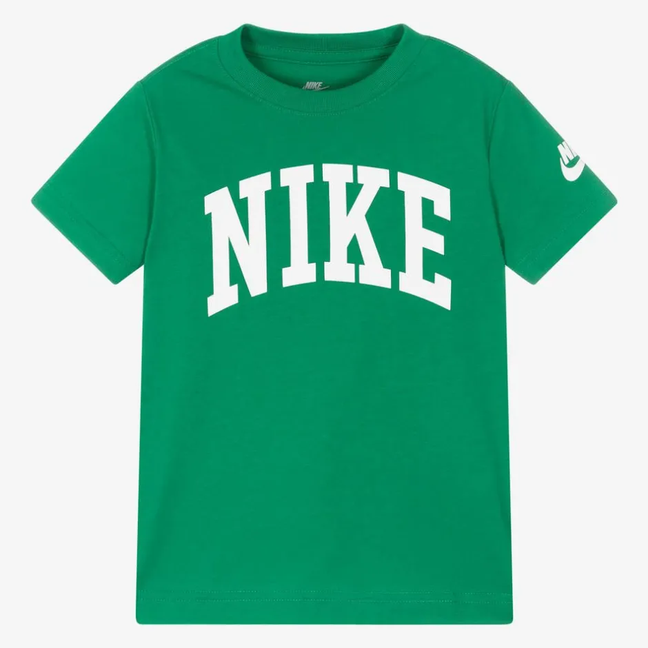 Nike Green Cotton T-Shirt Hot