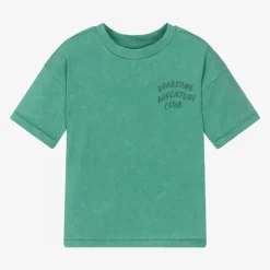 Roarsome Green Dinosaur Organic Cotton T-Shirt Outlet