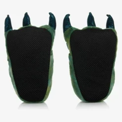 Souza Green Dragon Feet Slippers Hot